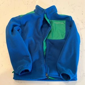 Vineyard Vines size 6 shep jacket blue and green youth kids